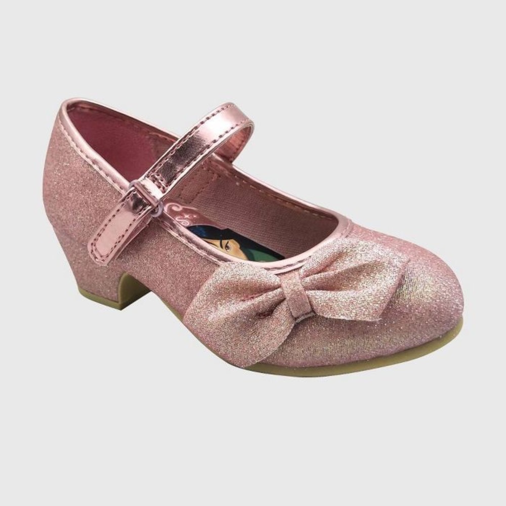 Disney Rose Gold Princess Ballet Heel Shoes